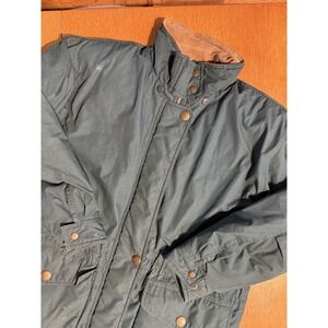 Vintage Herman Kay Down to Earth Women's Small Green Down Jacket Coat‎ 90s
